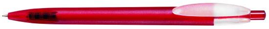 Ручка LECCE PEN X-ONE FROST, цвет красный / прозрачный